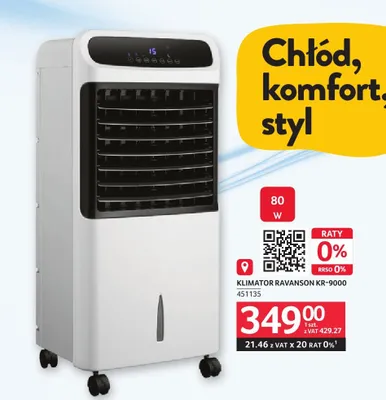 Klimator Ravanson KR-9000 promocja w Selgros
