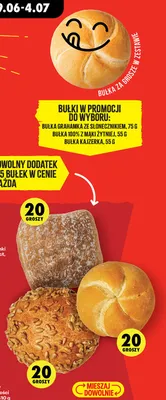 Bułka grahamka ze słonecznikiem promocja w Biedronka