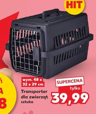 Transporter dla zwierząt promocja w Kaufland
