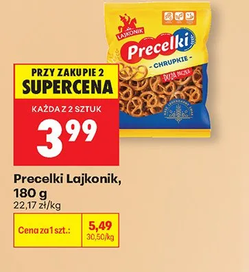 Precelki Lajkonik promocja w Biedronka