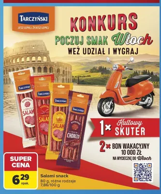 Salami snack klasyczne Tarczyński promocja w Carrefour