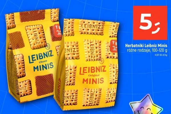 Herbatniki Leibniz Original Minis promocja w Dealz