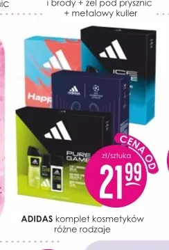 Komplet kosmetyków Adidas promocja w Drogerie Jasmin