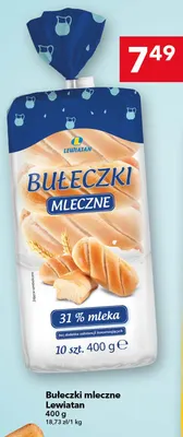 Bułeczki mleczne Lewiatan promocja w LEWIATAN