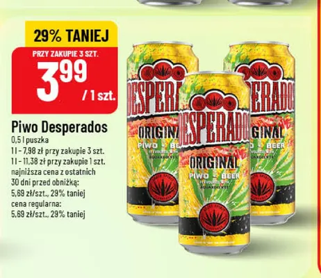 Piwo Desperados promocja w POLOmarket