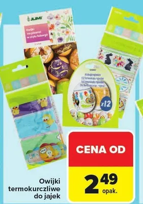 Owijki termokurczliwe do jajek promocja w Carrefour
