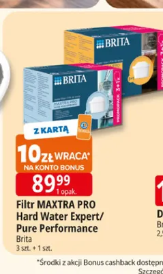 Filtr Maxtra Pro Pure Performance Brita 4-pak promocja w Leclerc