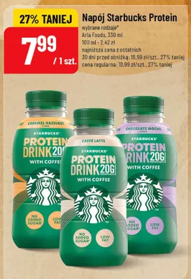 Napój Starbucks Protein wybrane rodzaje promocja w POLOmarket