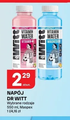 Napój Dr Witt Vitamin + promocja w Chorten