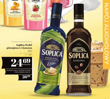 Likier Soplica Wedel Kawowa promocja w POLOmarket