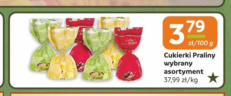 Cukierki Praliny promocja w Społem Częstochowa