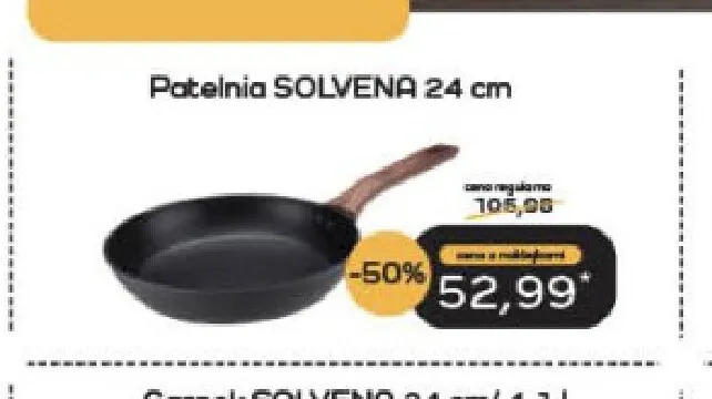Patelnia Solvena 24 cm Galicja promocja w Delikatesy Centrum