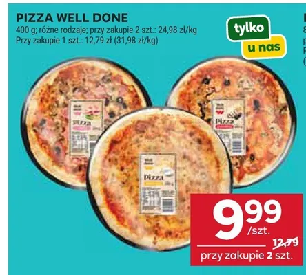 Pizza różne rodzaje promocja w Stokrotka