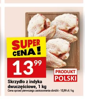 Skrzydło z indyka dwuczęściowe polskie promocja w Twój Market