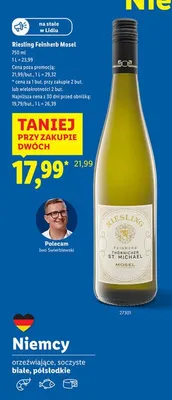 Wino białe promocja w Lidl