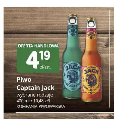 Piwo Captain Jack Pineapple Mint promocja w Marketvita