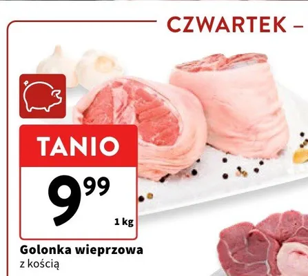 Golonka wieprzowa z kością promocja w Intermarche