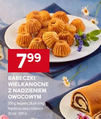 Babeczki wielkanocne z nadzieniem owocowym promocja w Stokrotka