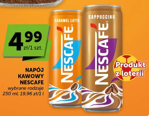 Napój kawowy Nescafe Caramel Latte promocja w Euro Sklep