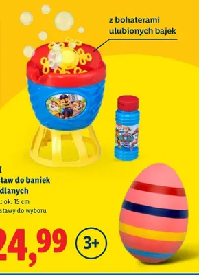 Zestaw do baniek mydlanych promocja w Lidl