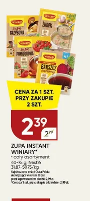 Zupa instant Winiary żurek promocja w Chata Polska