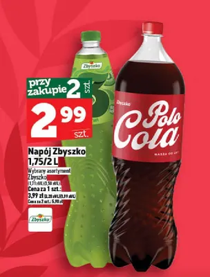 Napój Zbyszko 2l promocja w TOPAZ