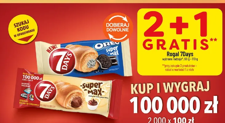 Rogal 7Days Super Max z nadzieniem kakaowym promocja w POLOmarket