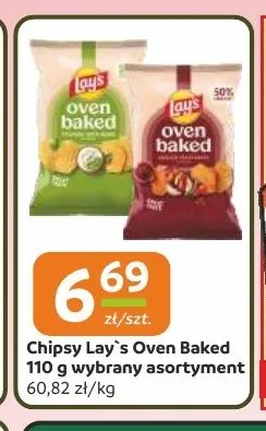 Chipsy Lay's Oven Baked promocja w Gama