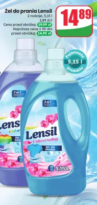 Żel do prania Lensil Uniwersalny promocja w Dino