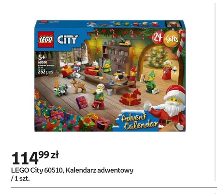 Klocki LEGO City 60510 Kalendarz adwentowy promocja w Empik