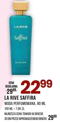 Woda perfumowana Saffira promocja w Drogerie Natura