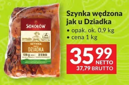 Szynka wędzona jak u Dziadka promocja w Makro