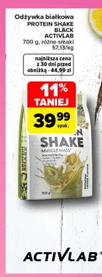 Odżywka białkowa Protein Shake Black Activlab promocja w Carrefour