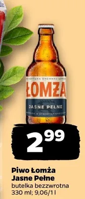 Piwo jasne pełne promocja w Netto