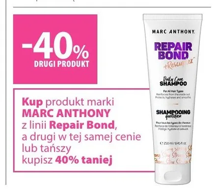 Produkt marki MARC ANTHONY z linii Repair Bond promocja w Hebe