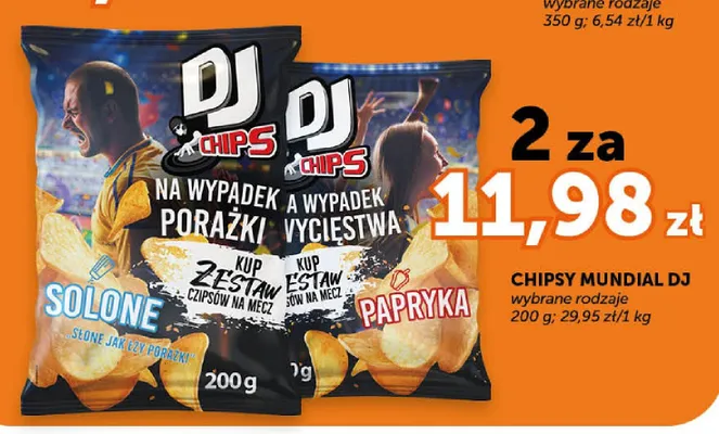 Chipsy Mundial DJ promocja w ABC