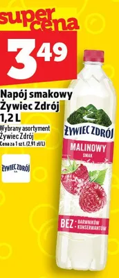 Napój smakowy Żywiec Zdrój promocja w TOPAZ