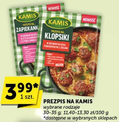 Przepis na Kamis promocja w Groszek