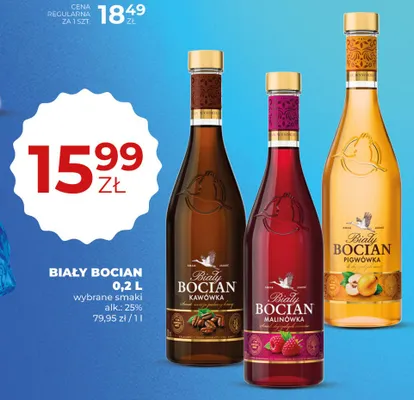 Likier Biały Bocian Kawówka promocja w Duży Ben
