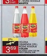 Oranżada Hellena 1,25l promocja w Wafelek