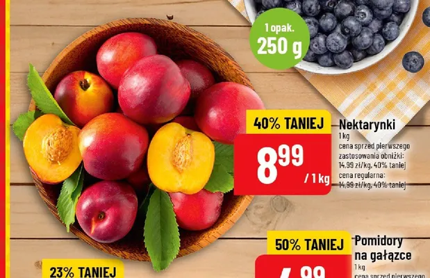 Nektarynki promocja w POLOmarket