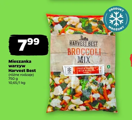 Mieszanka warzyw Harvest Best promocja w Netto