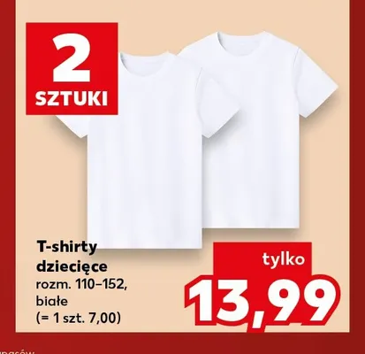 T-shirty dziecięce 2-pak promocja w Kaufland