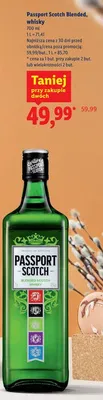 Whisky Scotch Blended promocja w Lidl