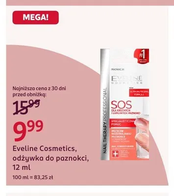 Odżywka do paznokci Eveline Cosmetics promocja w Rossmann
