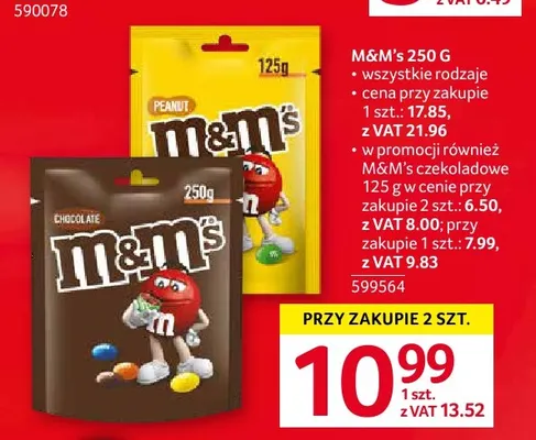 Draże M & M's promocja w Selgros