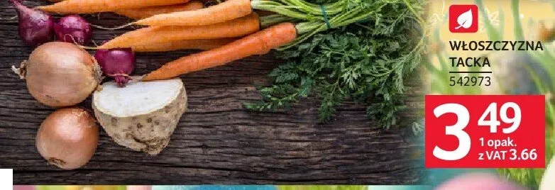 Włoszczyzna taczka promocja w Selgros