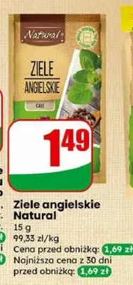 Ziele angielskie promocja w Dino