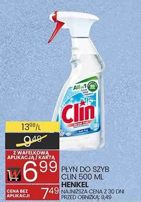 Płyn do szyb promocja w Wafelek