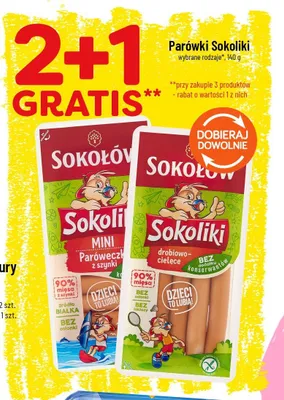 Parówki Sokoliki Sokołów promocja w POLOmarket